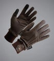 Waterproof Riding Gloves, Brown - Premier Equine
