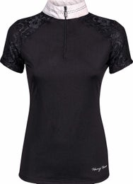 Venice competition shirt, black - Harry's horse