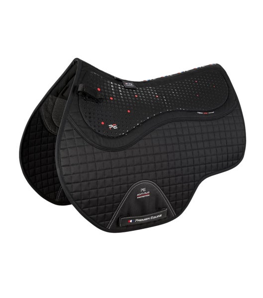 Tech Grip Pro Anti-Slip GP/Jump Square, black - Premier Equine